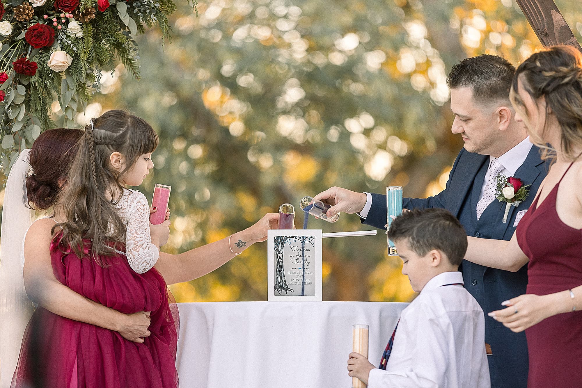 Affordable Arizona Wedding Photographer Sand Ceremony