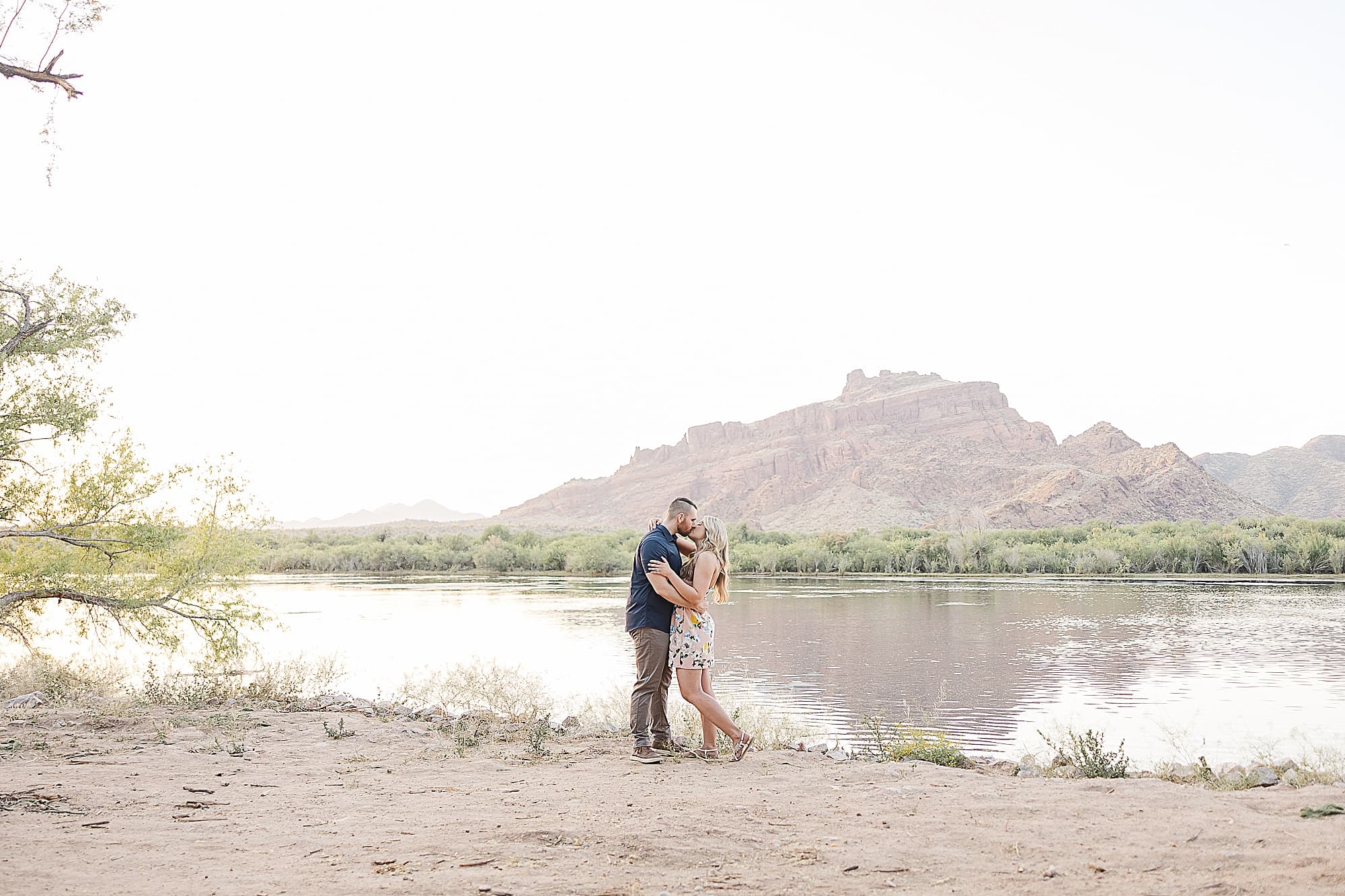Mountain engagement session affordable wedding photographer