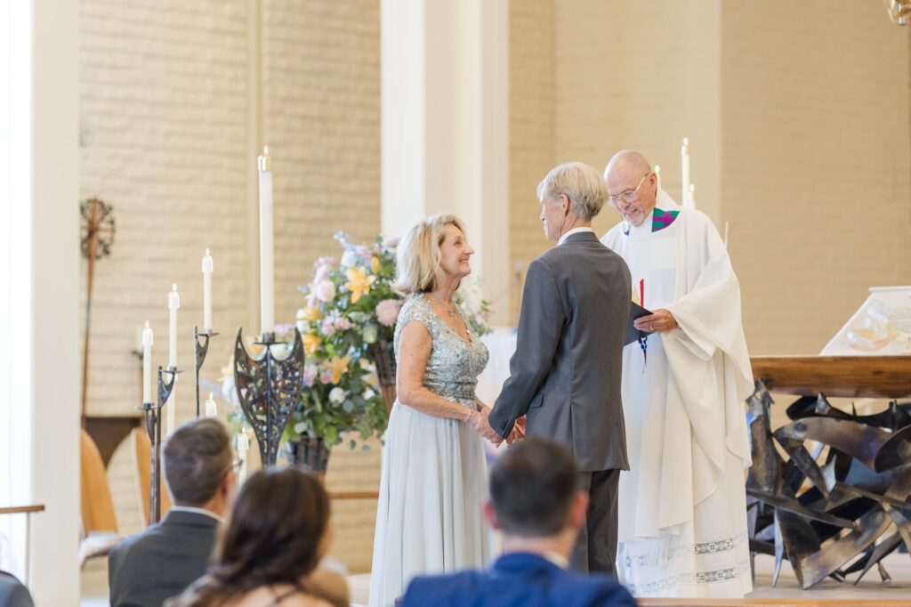 Intimate Celebration St. Barnabas Episcopal Church Affordable Wedding Photographer