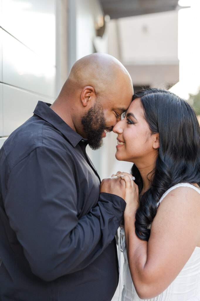 Vintage Downtown Engagement Affordable Phoenix Wedding Photographer 