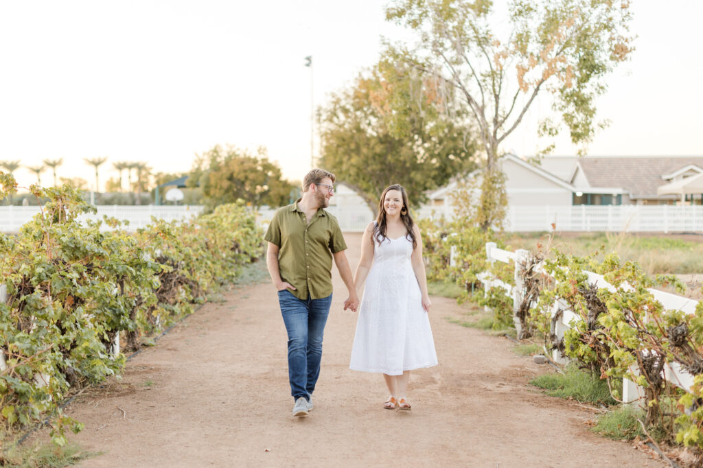 graceful engagement session agritopia phoenix wedding photographer