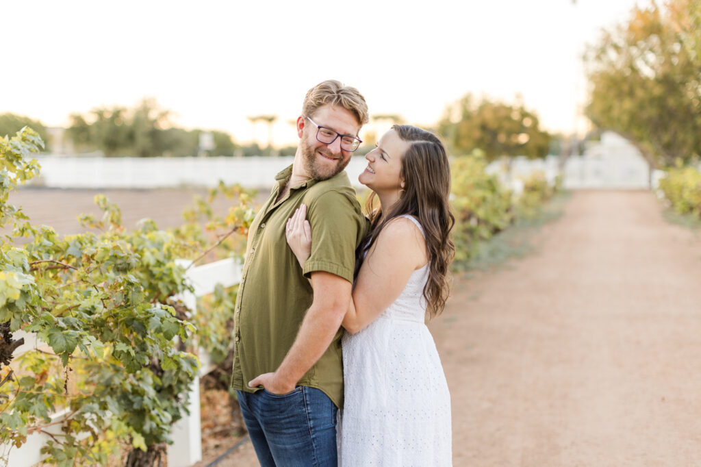 graceful engagement session agritopia phoenix wedding photographer