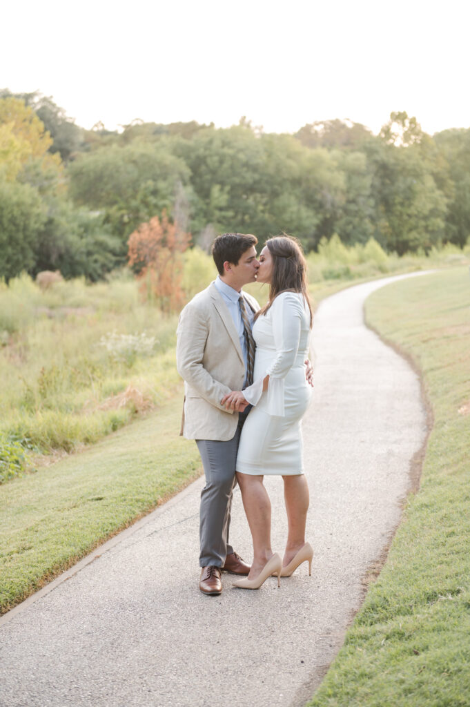 Elegant Stylish Engagement Buffalo Bayou Affordable Houston Wedding Photographer