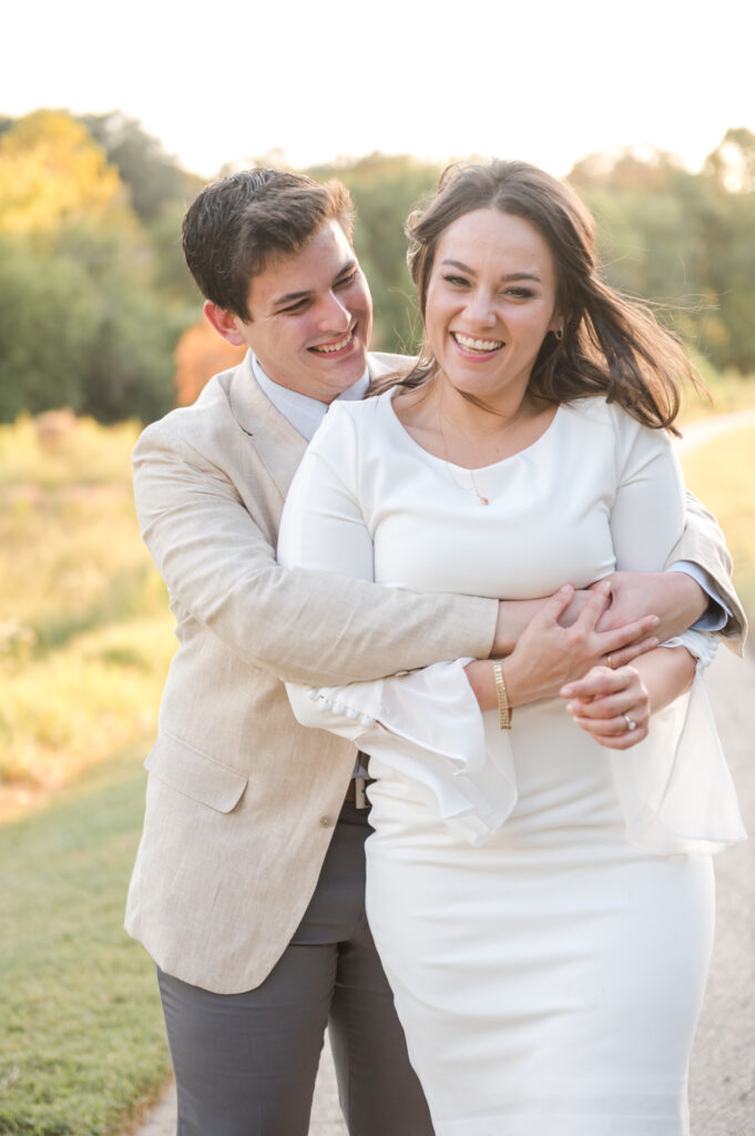 Elegant Stylish Engagement Buffalo Bayou Affordable Houston Wedding Photographer