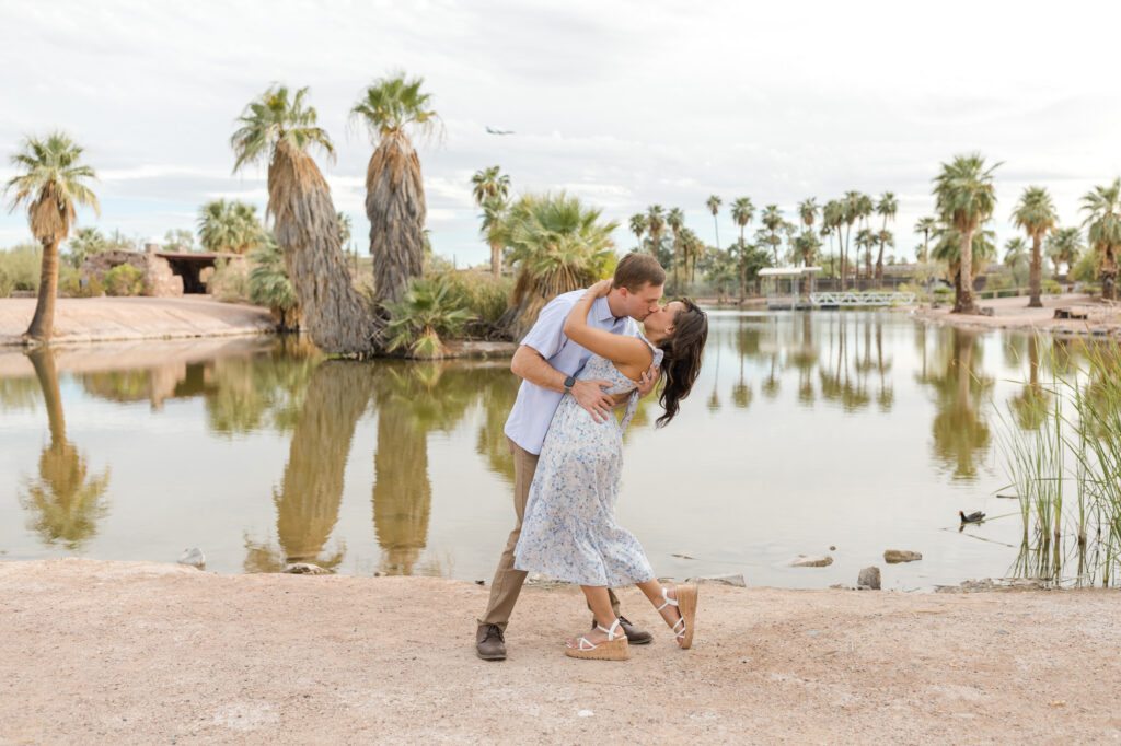 Romantic Stunning Engagement Papago Park Phoenix Wedding Photographer