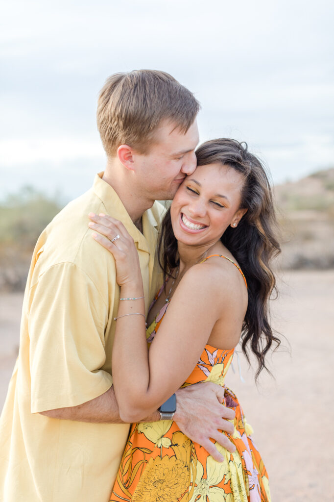 Romantic Stunning Engagement Papago Park Phoenix Wedding Photographer